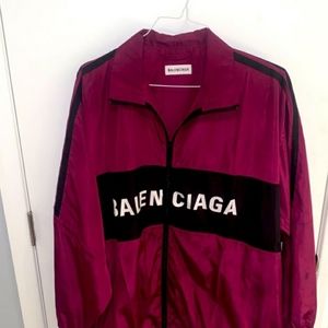 Purple Balenciaga Jacket
